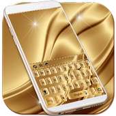 Luxus Gold tastatur Thema