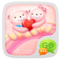 GO SMS Pro Bear Lovers Theme on 9Apps