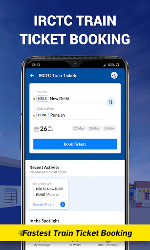 Train App: Tickets, PNR Status screenshot 2