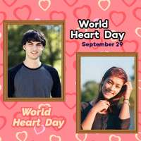 World Heart Day Photo Frame Editor on 9Apps