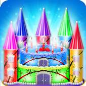 DIY Princess Castle Cake Maker - Kids Cooking Game