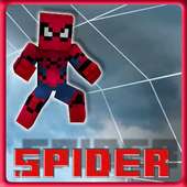 Spider mod for Minecraft