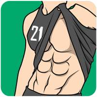 Bauchmuskel Workouts - 21 Tage