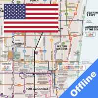 FORT LAUDERDALE MAP OFFLINE BROWARD COUNTY TRANSIT on 9Apps