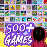 500  Game IN 1 ( Contains Squid Game )