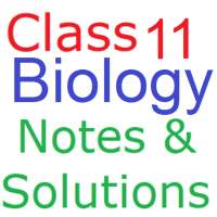 Class 11 Biology Notes & Solutions CBSE All States on 9Apps