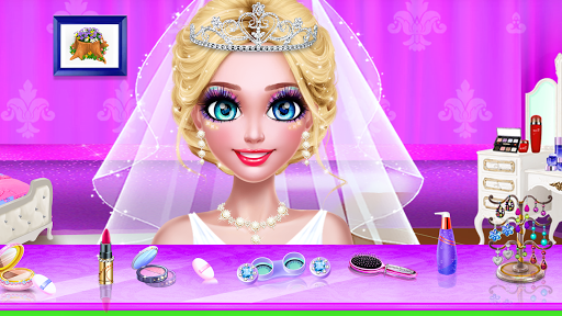 Barbie games dressup discount and makeup wedding