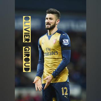 Olivier Giroud Wallpaper, Header and Cover