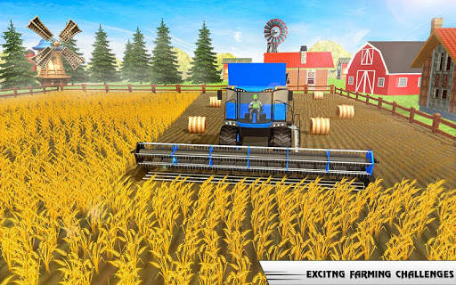 Real Tractor Farmer games 2019 : New Farming Games 3 تصوير الشاشة