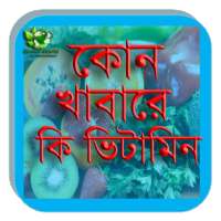 কোন খাবারে কি ভিটামিন_Food vitamins. on 9Apps