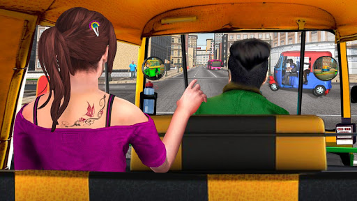 Modern Rickshaw Driving Games screenshot 5