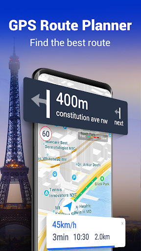 GPS Navigation - Route Planner screenshot 1