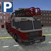 Fire Truck Game Parking City