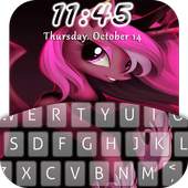Pony Sketch Keyboard Lock Screen
