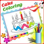 Birthday Cake Coloring Game for Kids 2019 on 9Apps