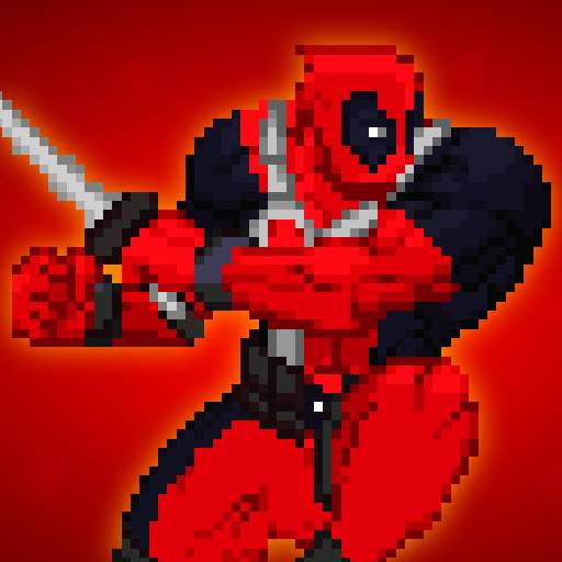 SuperHero Ninja Rope Fight Dual Sword Fight Pixel