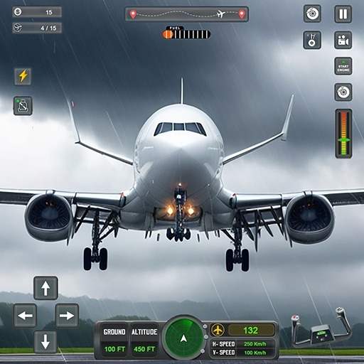 Airplane Pilot Simulator Game