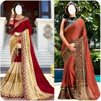 Women designer saree Montage on 9Apps