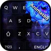 Animated Colorful Flower Keyboard on 9Apps