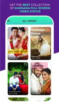 Kannada Full Screen Video Status App لـ Android Download - 9Apps