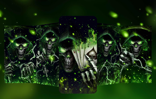 Green skull HD wallpapers  Pxfuel