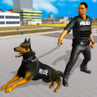 مطاردة الجريمة كلب الشرطة الأمريكية: كلب بوليسي 3D