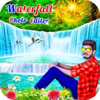 Green Waterfall Photo Editor