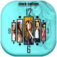 My Photo Collage Clock Live Wallpaper