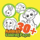 animal coloring Book for Kids