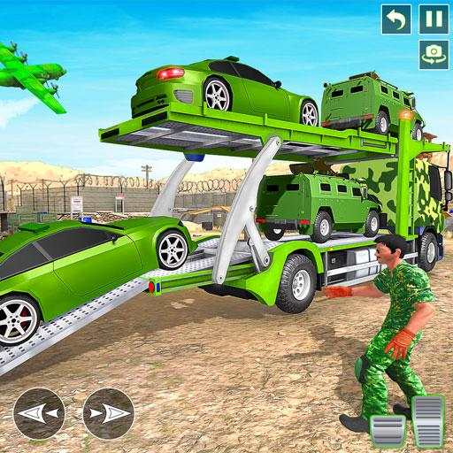 Army Vehicle Transporter Truck Simulator:Army Game