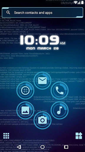 Jarvis Theme for Smart Launcher screenshot 1