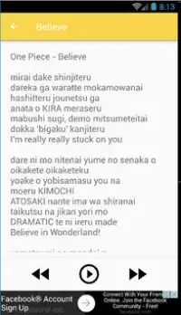 One Piece Music Lyrics Apk Download 22 Free 9apps