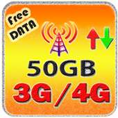 50 GB Free data Free 3g 4g internet free save data