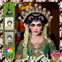 Javanese Bridal Photo Frames   Stickers on 9Apps