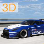 3D Super Speed GTR Simulator 2017