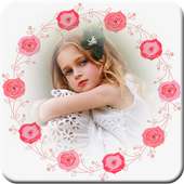 Water Color Flower Photo Frames on 9Apps