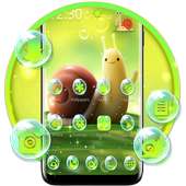 Cute Forest Snail Theme on 9Apps