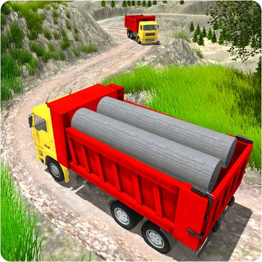 Truck Simulator Hill Cargo Transport Truck 3D
