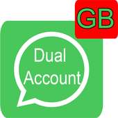 Dual GBWhatsApp double account Messenger