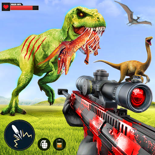 T-Rex Hunter Wild Animal Games