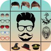 Man Photo Editor : Hair style, Mustache,Beard,Suit