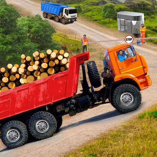 Uphill Logging Truck Simulator