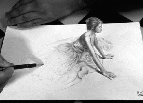 3D amazing drawing by Alessandro Diddi