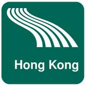 Carte de Hong-Kong off-line