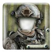 Modern Soldier Photomontage HD