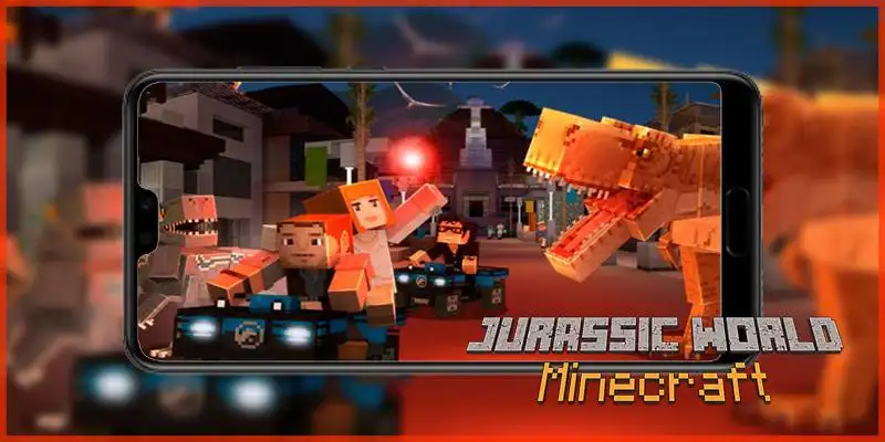 Jurassic Minecraft World MCPE APK for Android Download