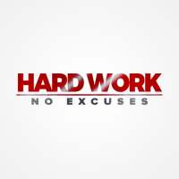 Hard Work No Excuses on 9Apps