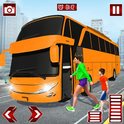 Public City Passenger Coach Bus Simulator Game