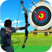 तीरंदाजी खेल 3 डी: मुफ्त तीर और धनुष खेल ऑफ़लाइन