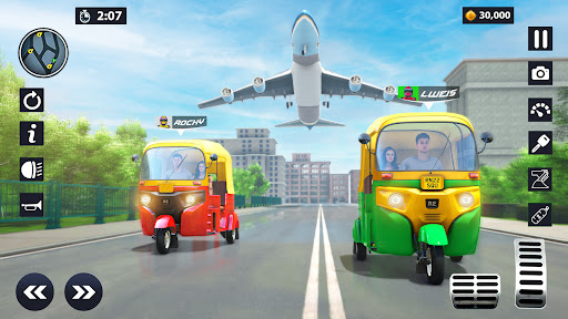 Modern Rickshaw Driving Games screenshot 8